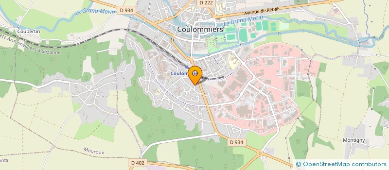 localisation de l'entreprise MONSIEUR HASSEN ZENJI  COULOMMIERS