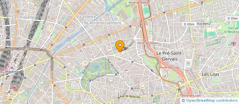 localisation de l'entreprise MONSIEUR HASSEN ZRARIE  SAINT-FARGEAU