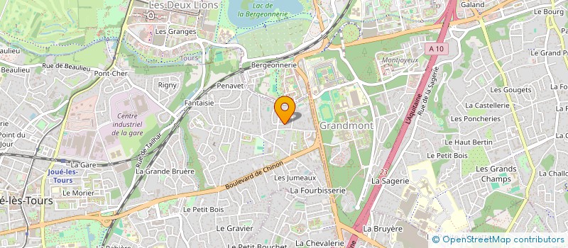 localisation de l'entreprise MONSIEUR HASSENE BAKLOUTI  JOUE-LES-TOURS