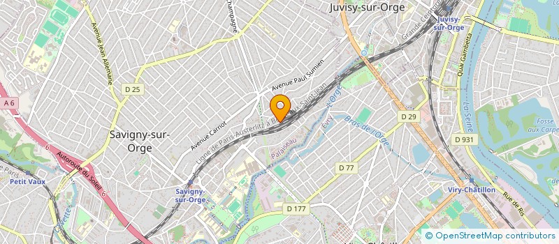 localisation de l'entreprise MONSIEUR HASSENE DAHMANI à SAVIGNY-SUR-ORGE
