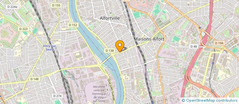 localisation de l'entreprise MONSIEUR HASSENE FOURTI  ALFORTVILLE