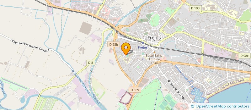 localisation de l'entreprise MONSIEUR HASSENE GHOULAM  LES ADRETS-DE-L'ESTEREL