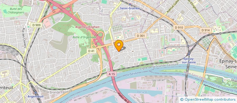 localisation de l'entreprise MONSIEUR HASSENE GUERMACHE  ARGENTEUIL