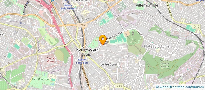 localisation de l'entreprise MONSIEUR HASSENE HAROUCHE  ROSNY-SOUS-BOIS