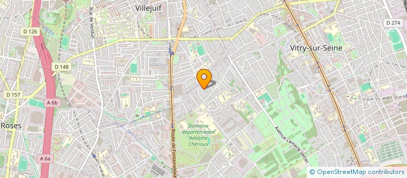 localisation de l'entreprise MONSIEUR HASSENE KHELLALI  VITRY-SUR-SEINE