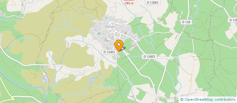 localisation de l'entreprise MONSIEUR HASSENE MALOUM  PERET