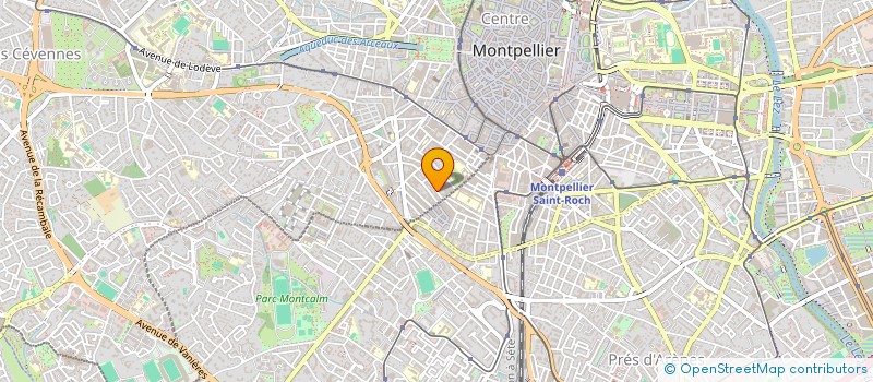localisation de l'entreprise MONSIEUR HASSIAN BENZAIM à MONTPELLIER