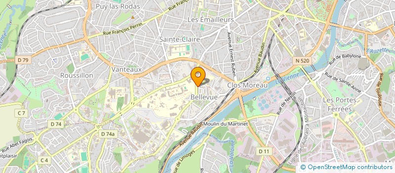 localisation de l'entreprise MONSIEUR HASSIAN BOUKARI à LIMOGES