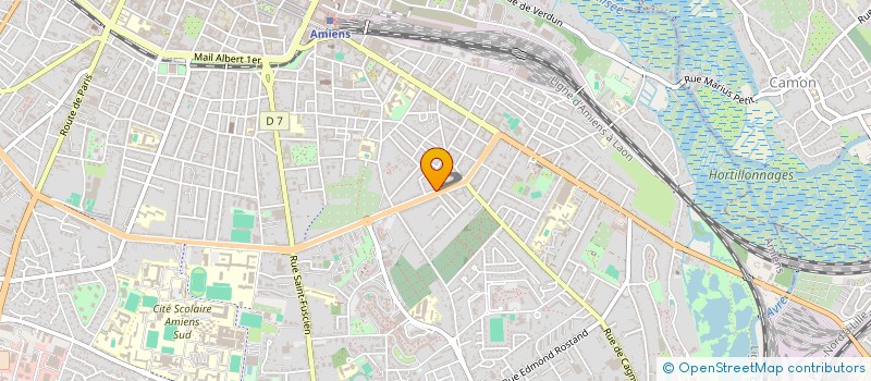 localisation de l'entreprise MONSIEUR HASSIB MELIENE à AMIENS
