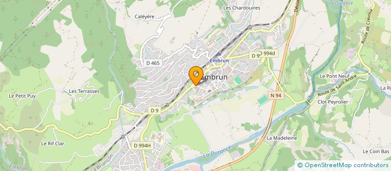 localisation de l'entreprise MONSIEUR HASSIBULLHA AYUABI à EMBRUN