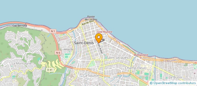 localisation de l'entreprise MONSIEUR HASSIM LOCATE à SAINT-DENIS