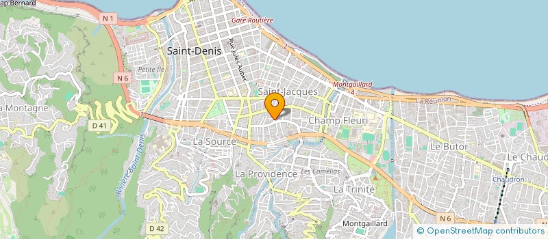 localisation de l'entreprise MONSIEUR HASSIM MANSOOR à SAINT-DENIS