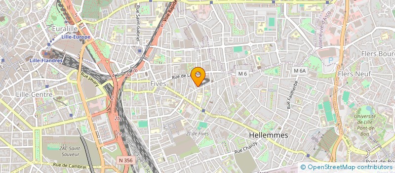 localisation de l'entreprise MONSIEUR HASSIMOU FOFANA à LILLE