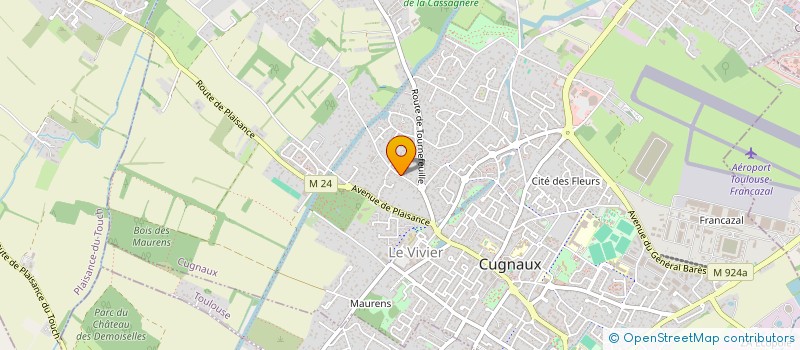 localisation de l'entreprise MONSIEUR HASSINE BARHOUMI à CUGNAUX