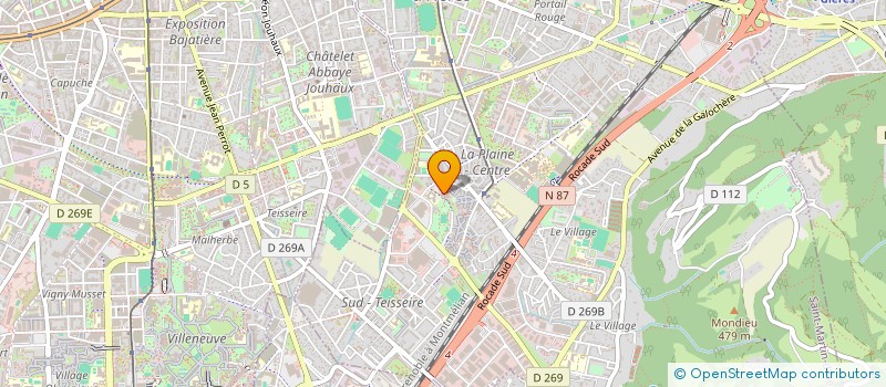 localisation de l'entreprise MONSIEUR HASSINE BEN FAIZA  SAINT-MARTIN-D'HERES