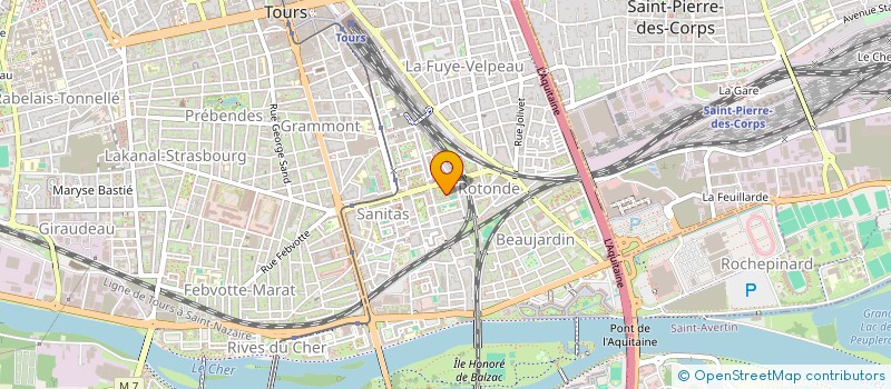 localisation de l'entreprise MONSIEUR HASSINE BERRIRI à TOURS