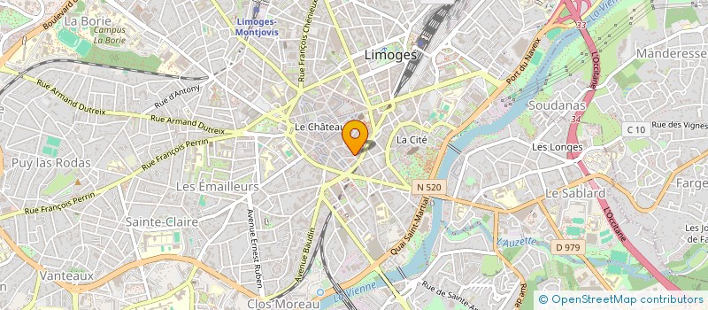 localisation de l'entreprise MONSIEUR HASSINE EL GUEROUI à LIMOGES