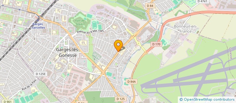 localisation de l'entreprise MONSIEUR HASSNAIN HUSSAIN  GARGES-LES-GONESSE