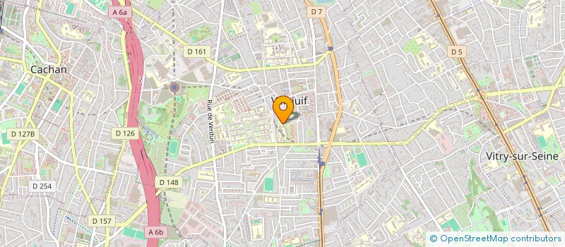 localisation de l'entreprise MONSIEUR HASSNEN AKBARALY  VILLEJUIF