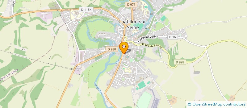 localisation de l'entreprise MONSIEUR HASSNULLAH STANIKZAI  CHATILLON-SUR-SEINE