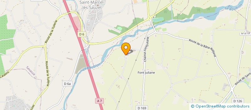 localisation de l'entreprise MONSIEUR HASSOUN GASMI  SAUZET