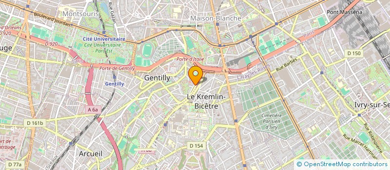 localisation de l'entreprise MONSIEUR HASSOUNA KHEDHER à GENTILLY