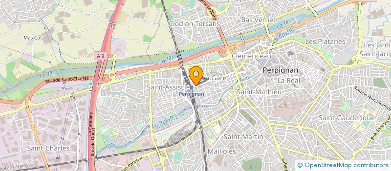 localisation de l'entreprise MONSIEUR HASSOUNA SANEKLI  PERPIGNAN