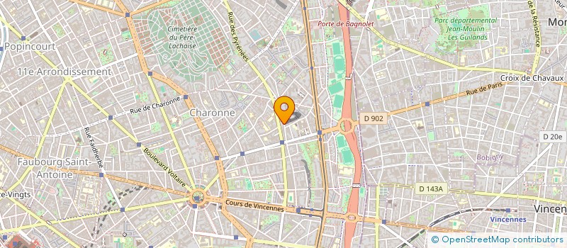 localisation de l'entreprise MONSIEUR HATEM ABID  PARIS