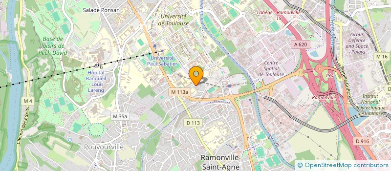 localisation de l'entreprise MONSIEUR HATEM AMRI à TOULOUSE