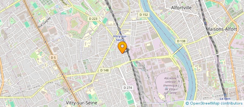 localisation de l'entreprise MONSIEUR HATEM BAAZAOUI  VITRY-SUR-SEINE