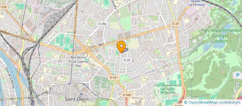 localisation de l'entreprise MONSIEUR HATEM BEN AICHA  SAINT-DENIS