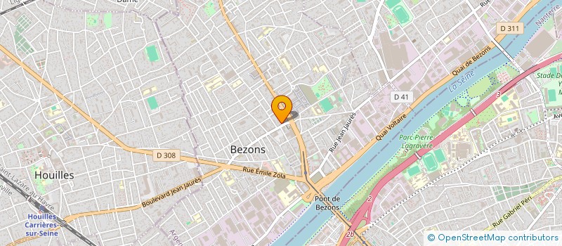 localisation de l'entreprise MONSIEUR HATEM BEN FRADJ à BEZONS