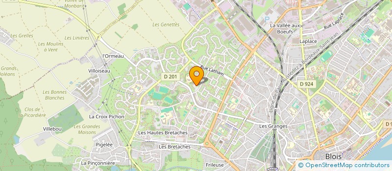 localisation de l'entreprise MONSIEUR HATEM BEN HADHRIA  BLOIS