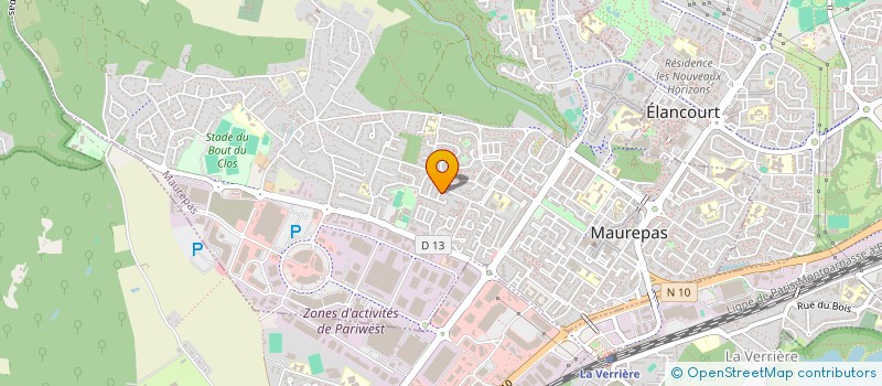 localisation de l'entreprise MONSIEUR HATEM BEN LAROUSSI  MAUREPAS