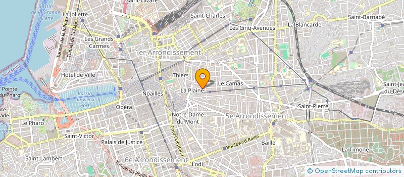 localisation de l'entreprise MONSIEUR HATEM CHOUAYB  MARSEILLE