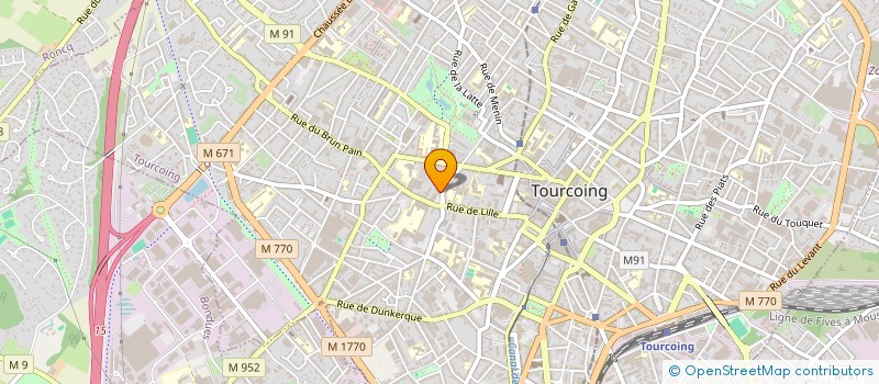 localisation de l'entreprise MONSIEUR HATEM DAAFOUS  TOURCOING