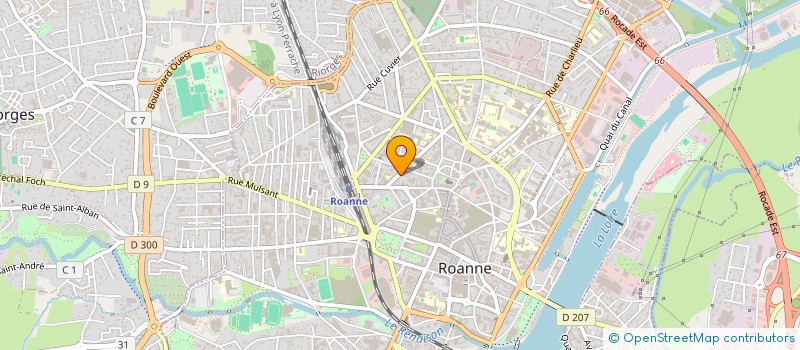 localisation de l'entreprise MONSIEUR HATEM HAMROUNI  ROANNE