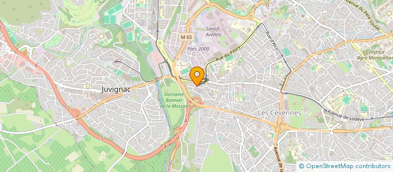 localisation de l'entreprise MONSIEUR HATEM IHMAL à MONTPELLIER