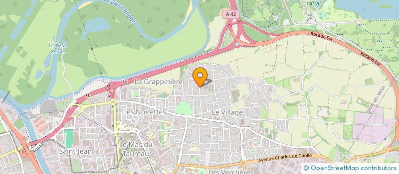 localisation de l'entreprise MONSIEUR HATEM KHALFAOUI  VAULX-EN-VELIN