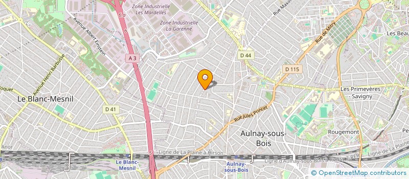 localisation de l'entreprise MONSIEUR HATEM OUERGHI à AULNAY-SOUS-BOIS