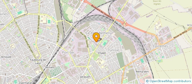 localisation de l'entreprise MONSIEUR HATEM OUERGHI  BETHENY