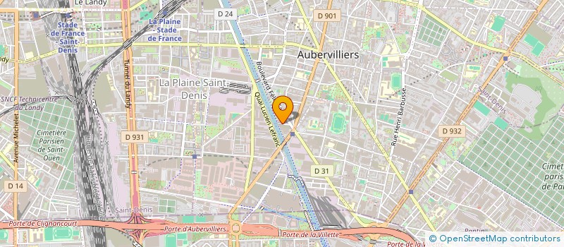 localisation de l'entreprise MONSIEUR HATEM OUERGHIMMI  PANTIN