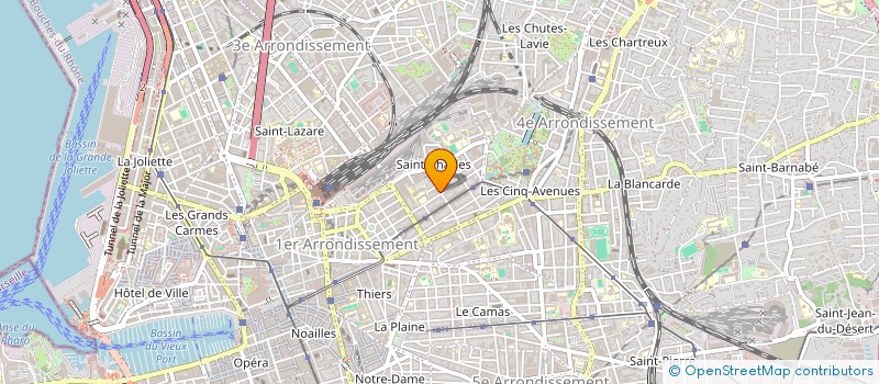 localisation de l'entreprise MONSIEUR HATEM THABTI à MARSEILLE