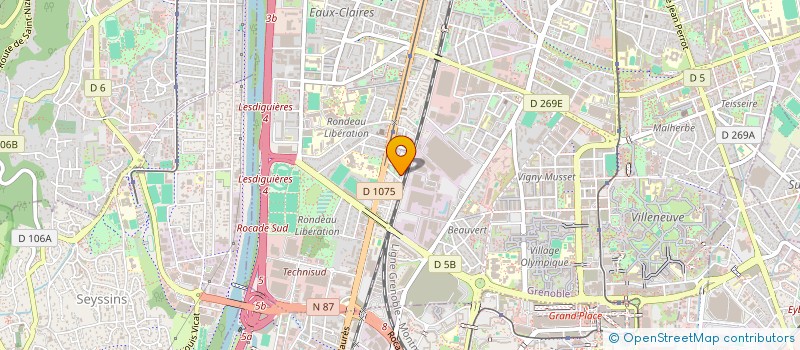 localisation de l'entreprise MONSIEUR HATEM YOUNES  GRENOBLE