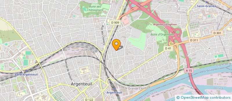 localisation de l'entreprise MONSIEUR HATEM ZAROUI  ARGENTEUIL