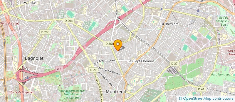 localisation de l'entreprise MONSIEUR HATIB SAADOUN à MONTREUIL