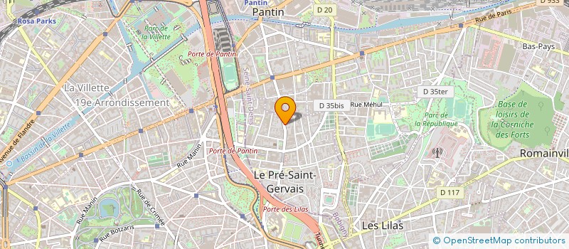 localisation de l'entreprise MONSIEUR HATIF AL-JADIR à LE PRE-SAINT-GERVAIS