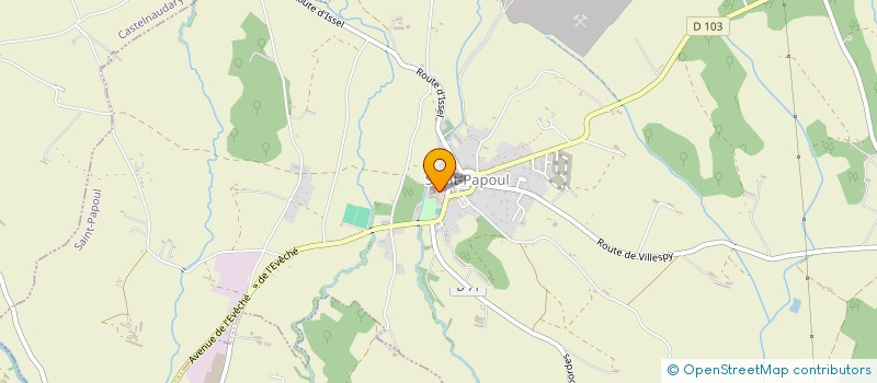 localisation de l'entreprise MONSIEUR HATIM BAHLITE  SAINT-PAPOUL