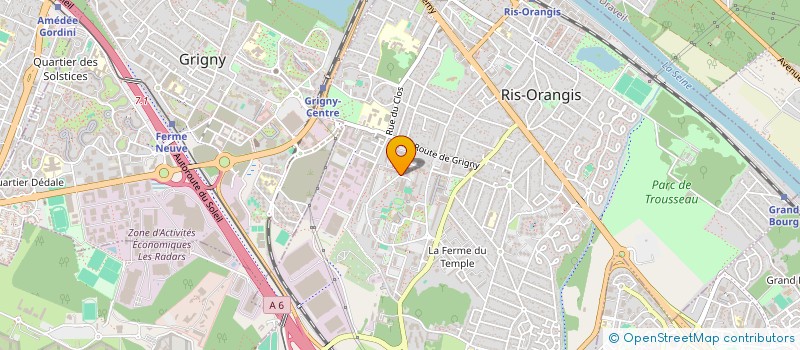 localisation de l'entreprise MONSIEUR HATIM BELHAJ à RIS-ORANGIS