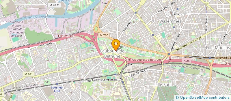 localisation de l'entreprise MONSIEUR HATIM EL KHABLI à LILLE